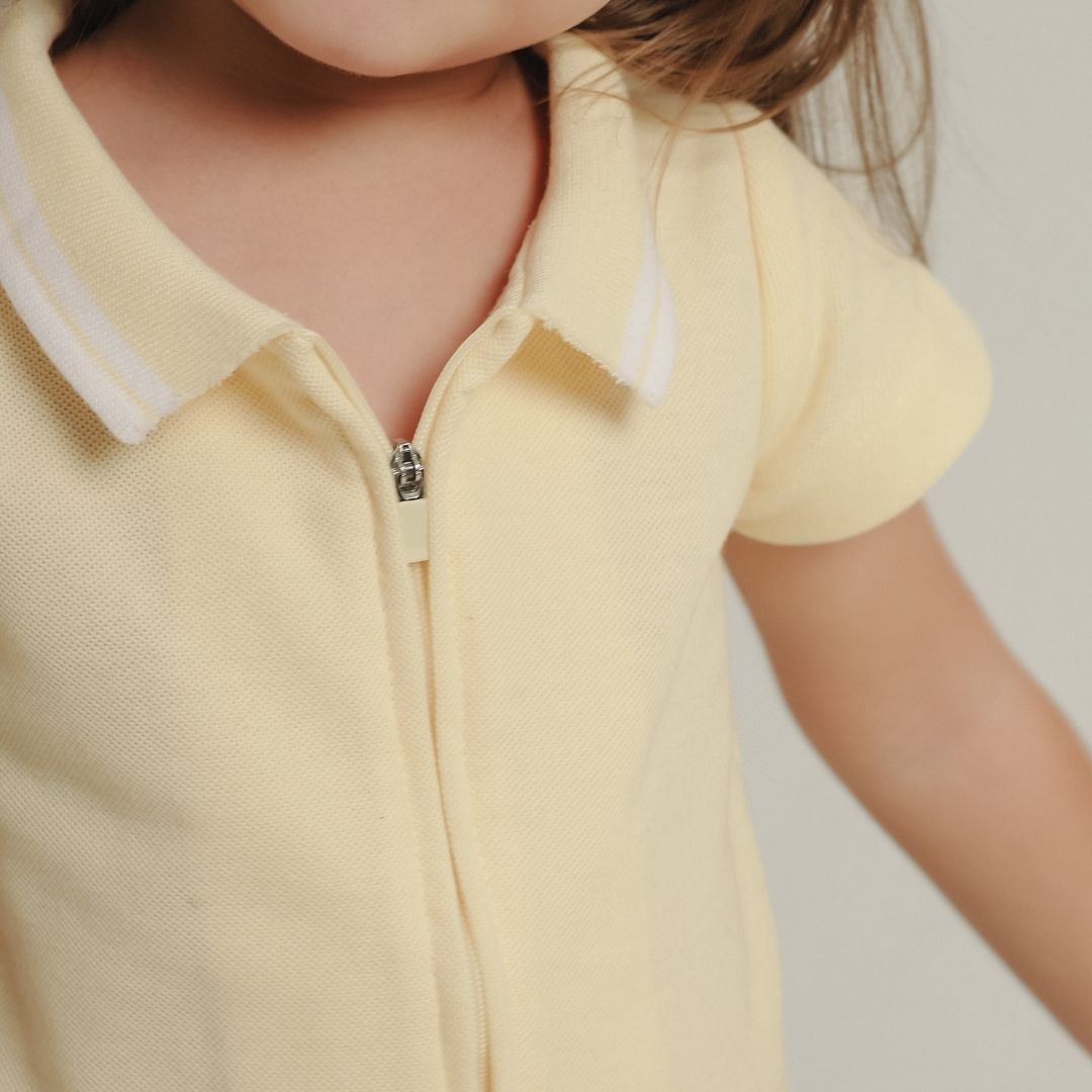 ZIEL KIDS - Belle Top Baju Anak Perempuan Atasan Pique Premium