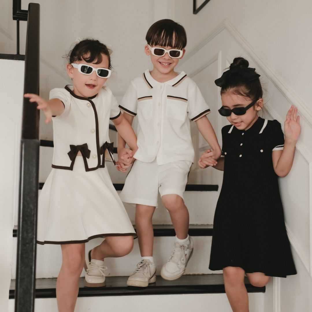 ZIEL KIDS - Melia Set Baju Anak Perempuan Setelan Atas Bawah Semiwool Premium
