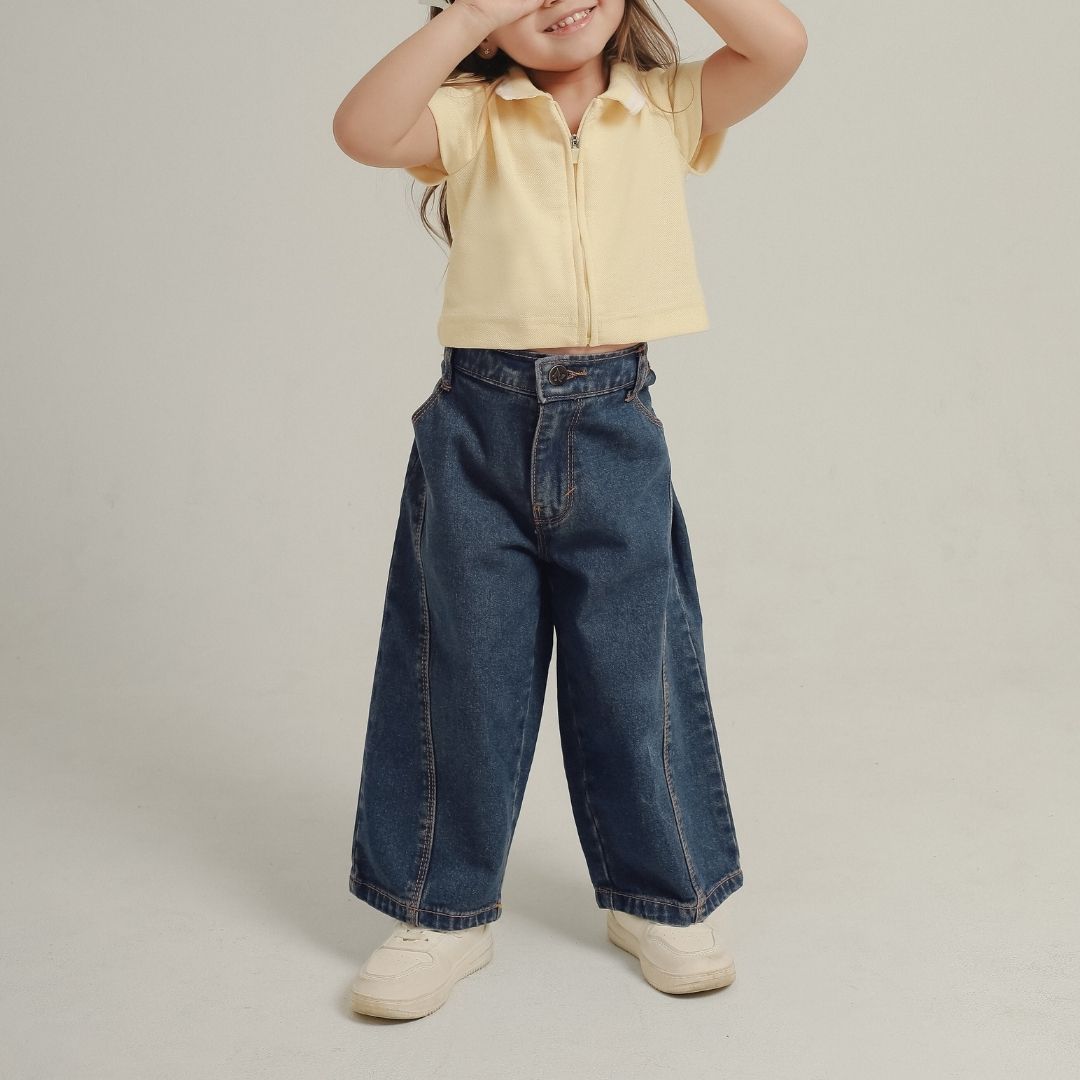 ZIEL KIDS - Kira Pants Celana Anak Perempuan Bawahan Jeans Denim Premium