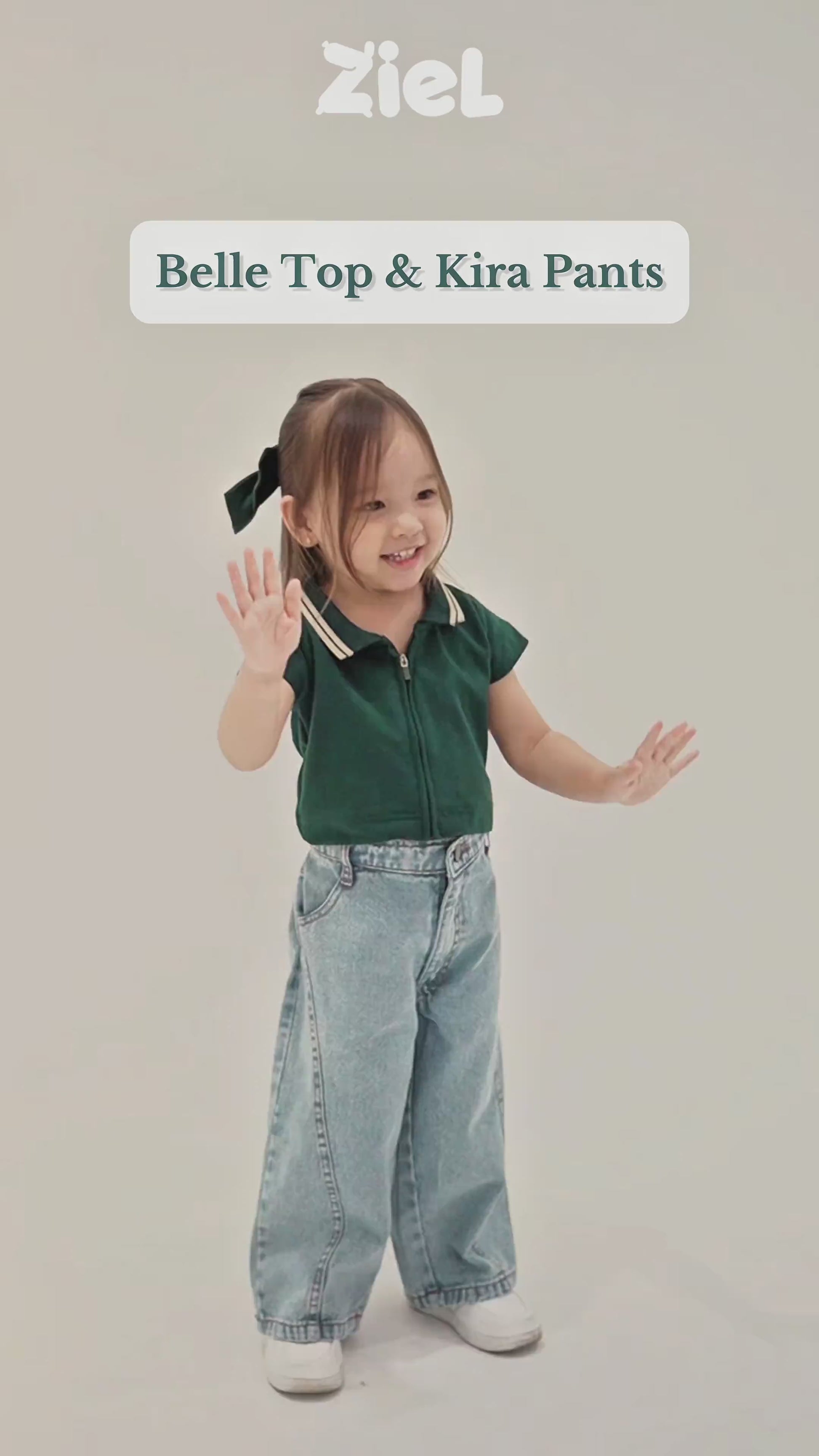 ZIEL KIDS - Kira Pants Celana Anak Perempuan Bawahan Jeans Denim Premium