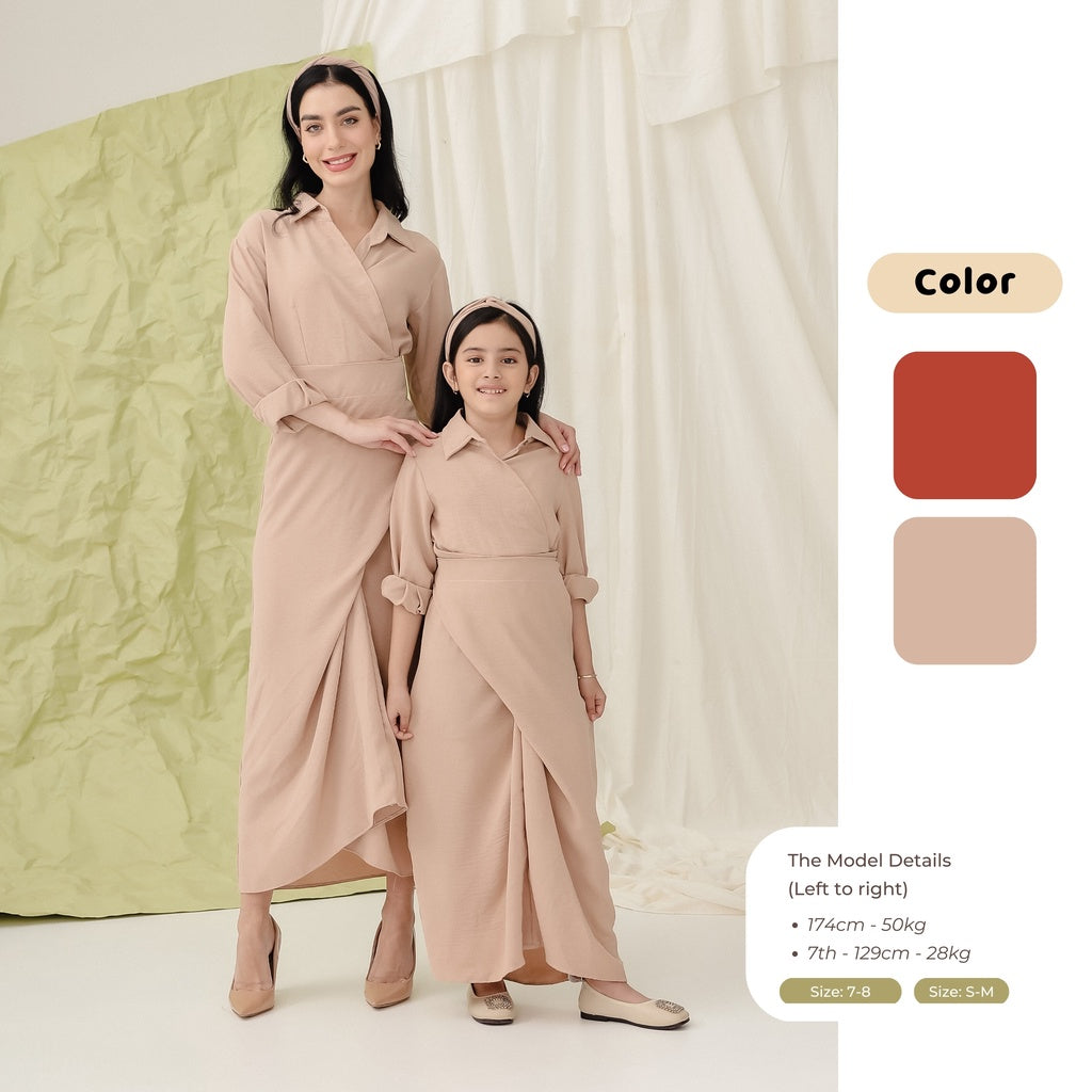 AIRA STRAIGHT SHIRT DRESS