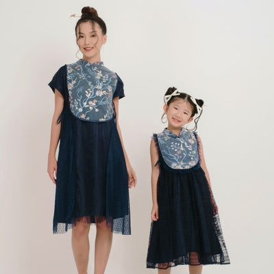 ZIEL KIS - Saeri Dress | Cheongsam | Couple Mom & Girl