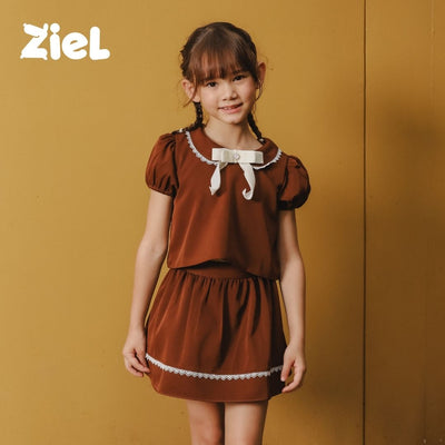 ZIEL KIDS - Kalika Set Baju Anak Perempuan Setelan Atas Bawah Premium
