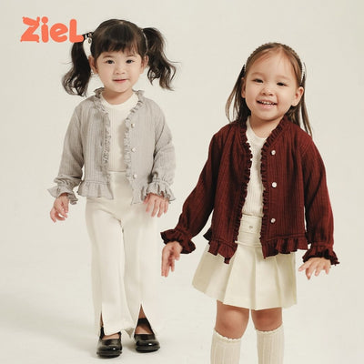 ZIEL KIDS - Litzy Top Baju Anak Perempuan Atasan Sweater Knit Premium