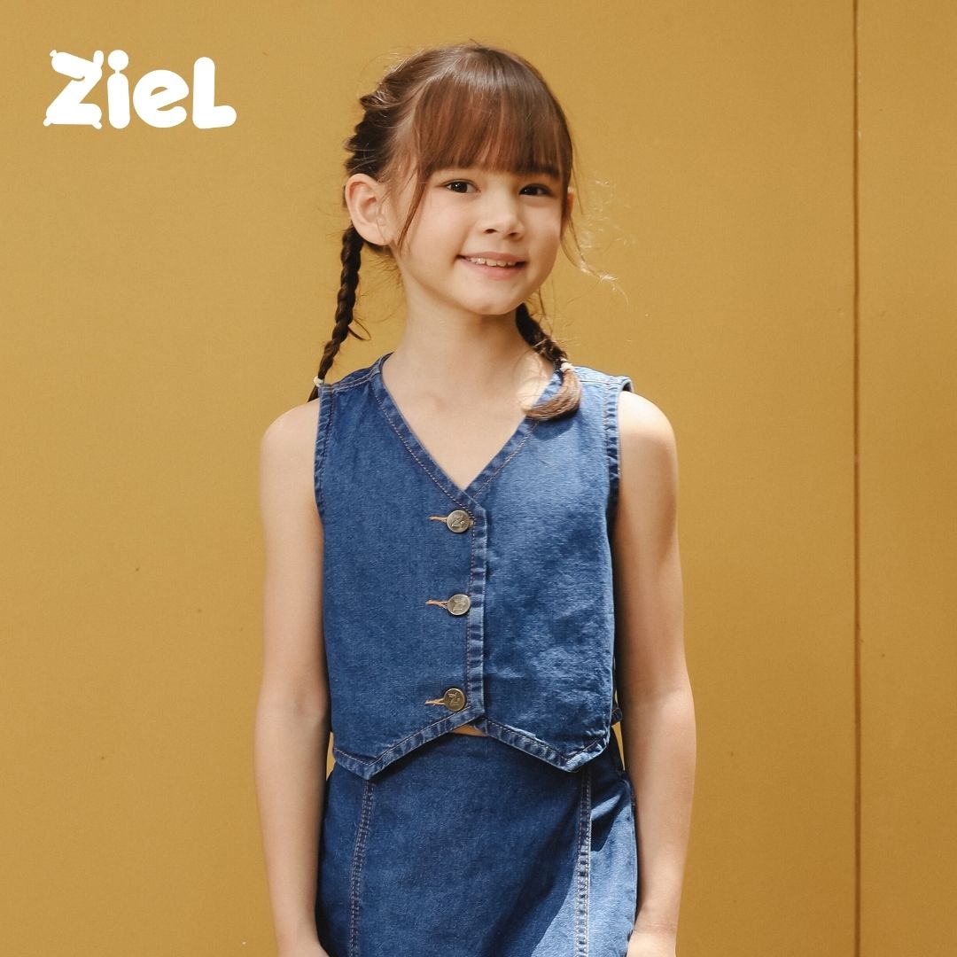 ZIEL KIDS - Miura Top Baju Anak Perempuan Atasan Premium