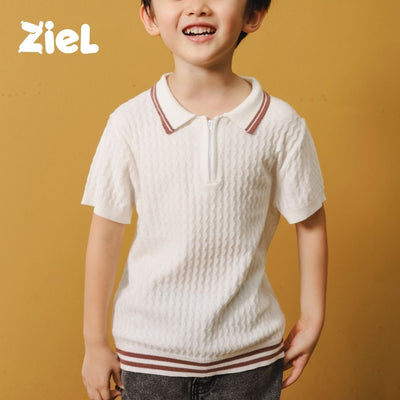 ZIEL KIDS - Zever Top Baju Anak Laki-Laki Atasan Premium