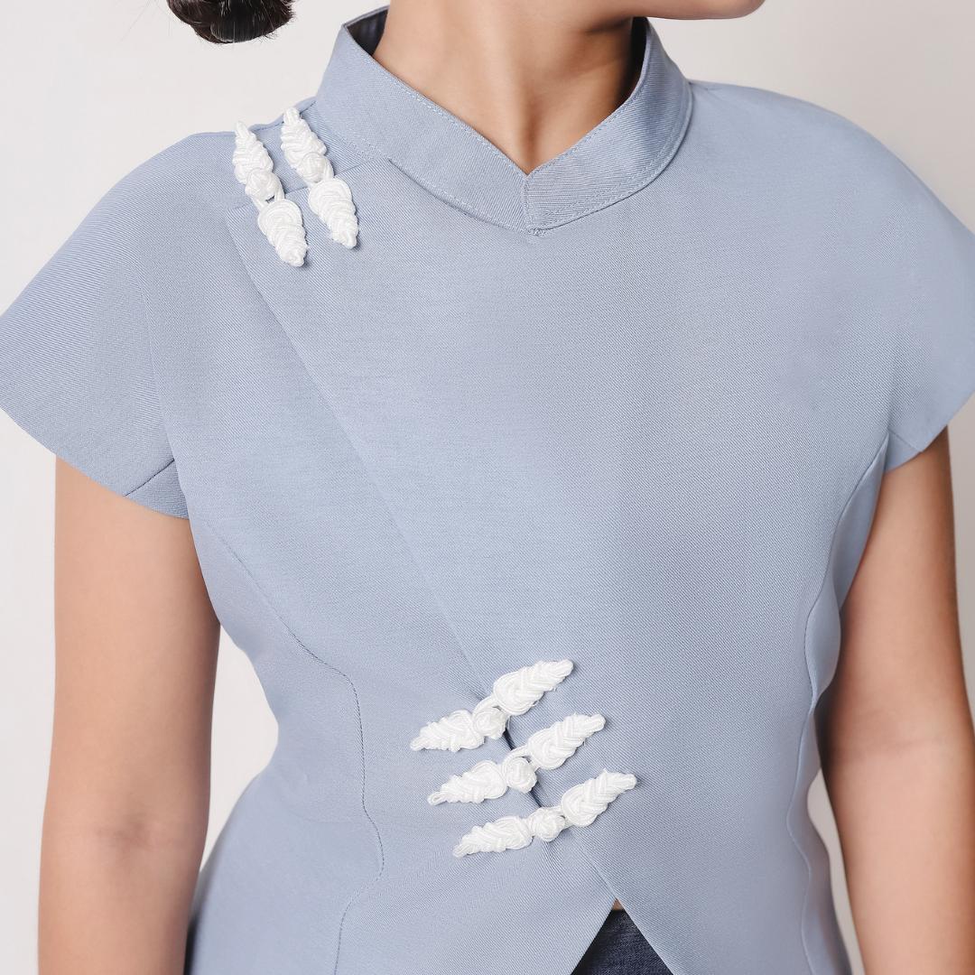 ⁠ZIEL KIDS - Aihan Set | CNY 2026 | Setelan Cheongsam Qipao Semiwool Premium | Couple Mom & Girl