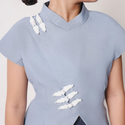 ⁠ZIEL KIDS - Aihan Set | CNY 2026 | Setelan Cheongsam Qipao Semiwool Premium | Couple Mom & Girl