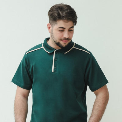 ZIEL KIDS - Alder Top Polo Shirt Atasan Katun Premium Couple Dad & Boy