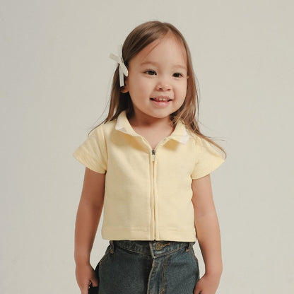 ZIEL KIDS - Belle Top Baju Anak Perempuan Atasan Pique Premium