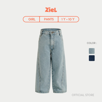 ZIEL KIDS - Kira Pants Celana Anak Perempuan Bawahan Jeans Denim Premium