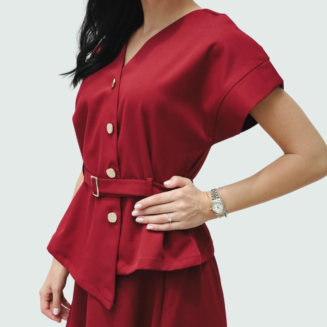 ZIEL KIDS - Carla Set & Dress Terusan Semiwool Premium Couple Mom & Girl