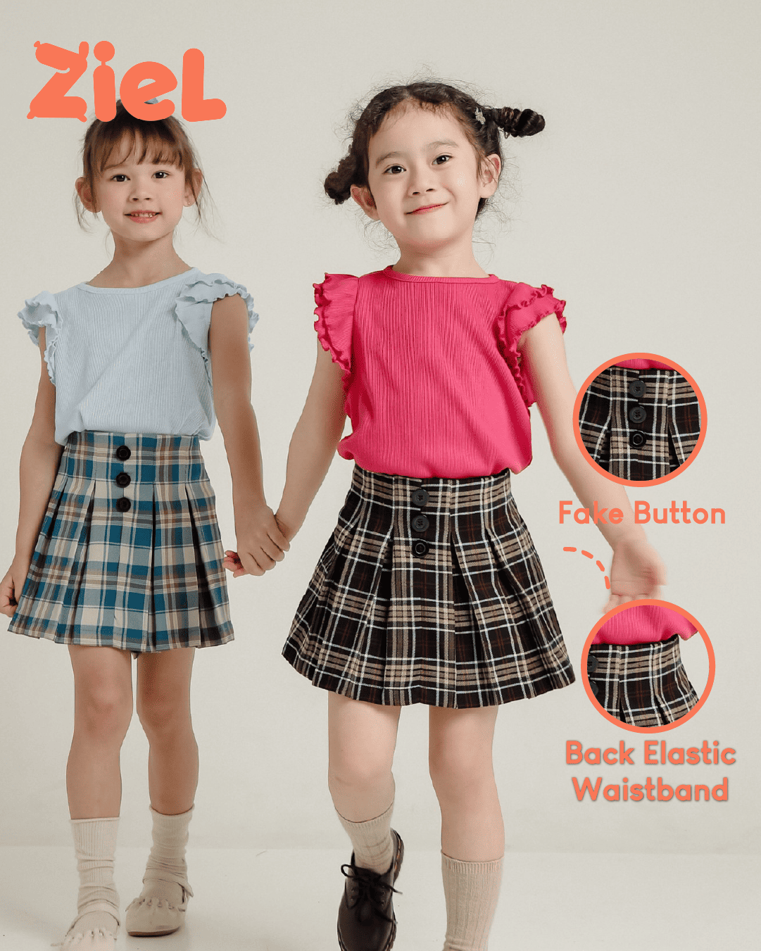 Ceria Skort Tartan