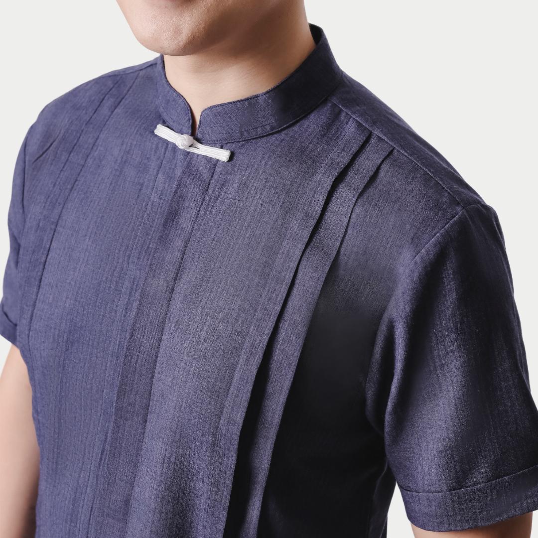 ⁠ZIEL KIDS - Chenle Cheongsam | CNY 2026 | Atasan Qipao Cotton Premium | Couple  Dad & Boy