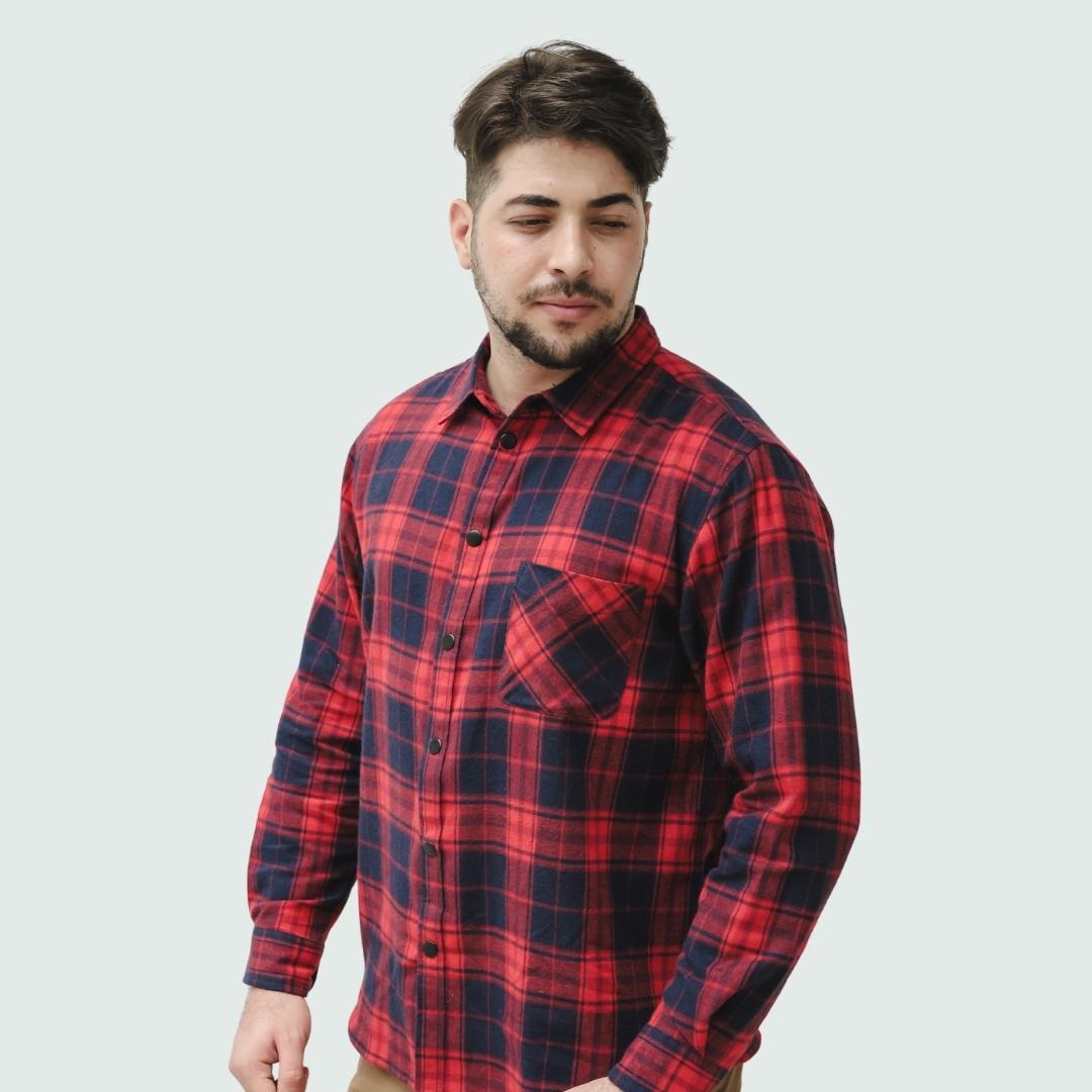 ZIEL KIDS - Clement Top Kemeja Flannel Premium Couple Dad & Boy