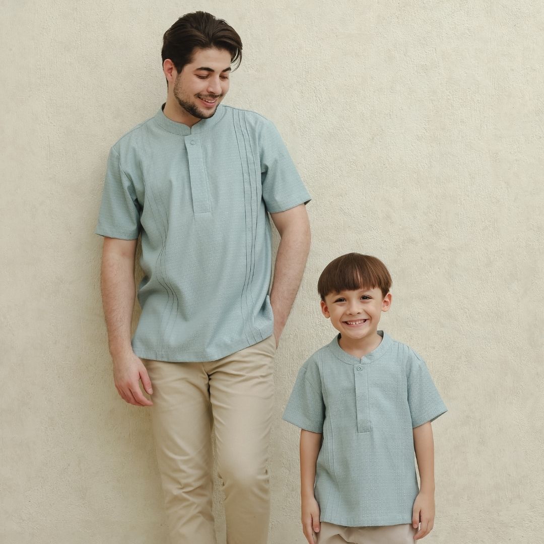 ZIEL KIDS - Keenan Koko Raya Atasan Katun Premium Couple Dad & Boy