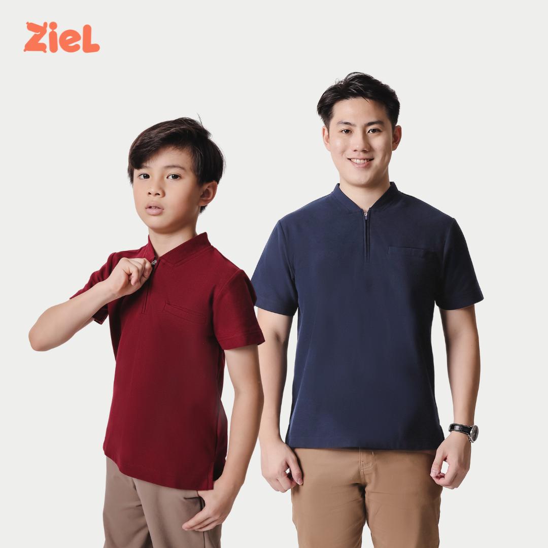 ⁠ZIEL KIDS - Taeho Top | CNY 2026 | Atasan Cheongsam Qipao Cotton Premium | Couple Dad & Boy