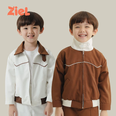 ZIEL x VERENA - Hayami Jacket Baju Anak Laki-Laki Semiwool Premium