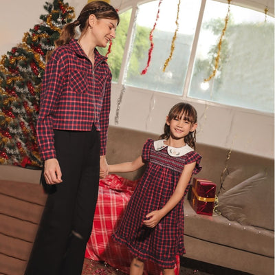 CHRISTMAS 2024 - Joanna Dress (Girl) & Joanna Top (Mom)