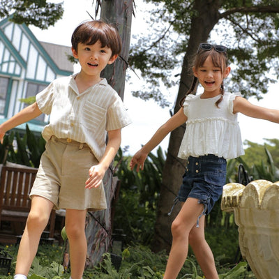 ZIEL KIDS - Diego Set Baju Anak Laki-Laki Setelan Atas Bawah Premium