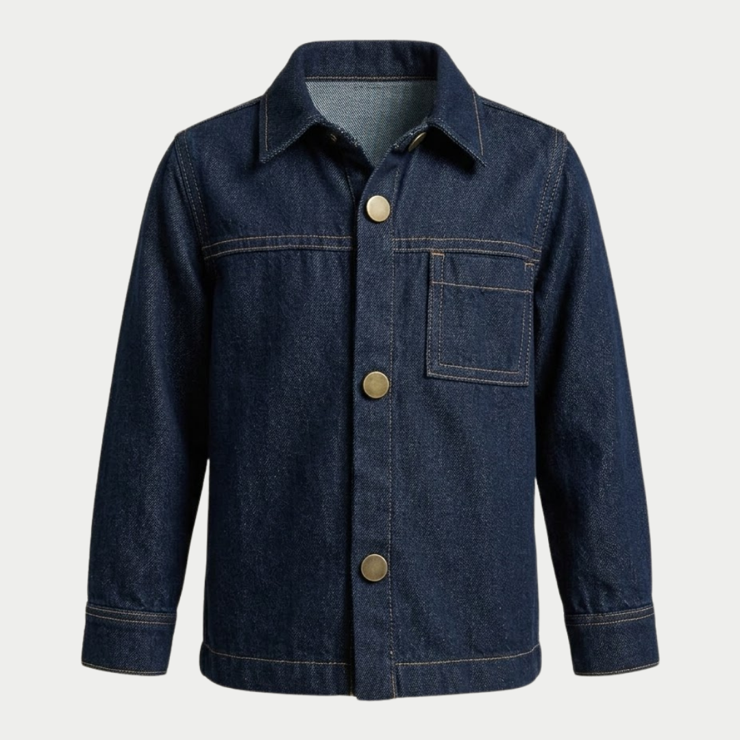 ZIEL KIDS - Elden Top Kemeja Anak Laki-Laki Jeans Premium