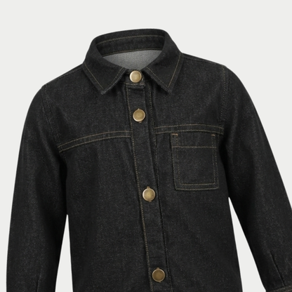 ZIEL KIDS - Elden Top Kemeja Anak Laki-Laki Jeans Premium