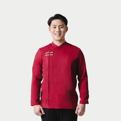 ⁠ZIEL KIDS - Hao Cheongsam | CNY 2026 | Atasan Qipao Semiwool Premium | Couple Dad & Boy