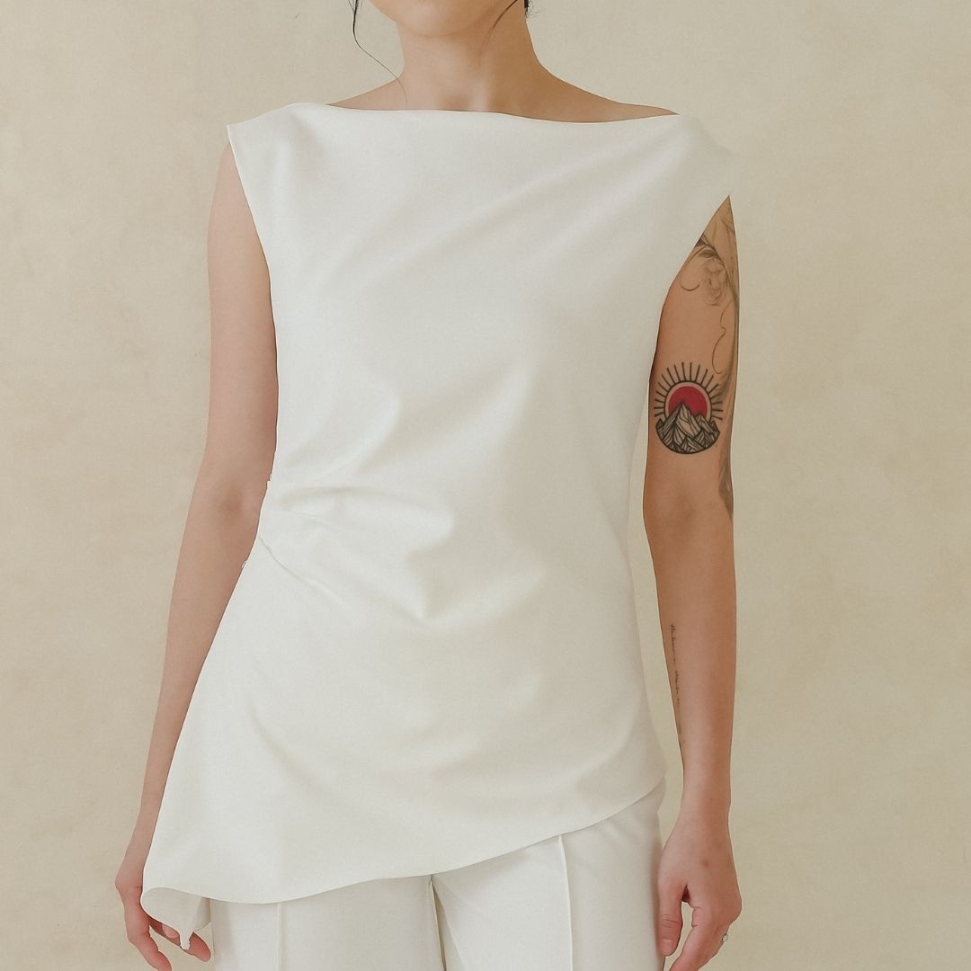 ZIEL x VERENA - Hayami Top Atasan Semiwool Premium Couple Mom & Girl