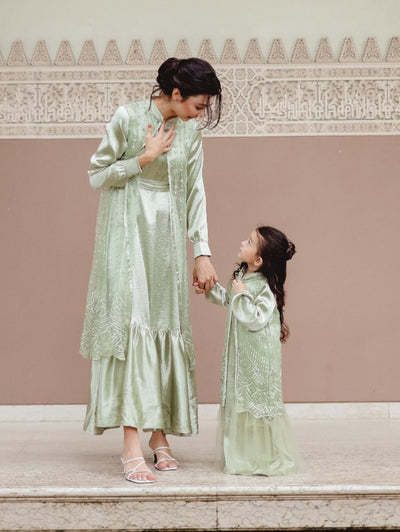 SAHARA DRESS MOM & GIRL - RAYA 2024