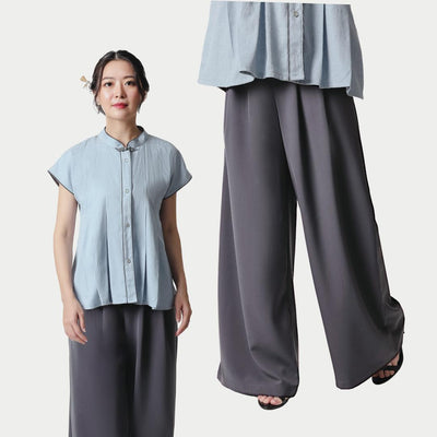 ZIEL KIDS - Jiwo Set | CNY 2026 | Setelan Cheongsam Qipao Rayon Semiwool Premium | Couple Mom & Girl