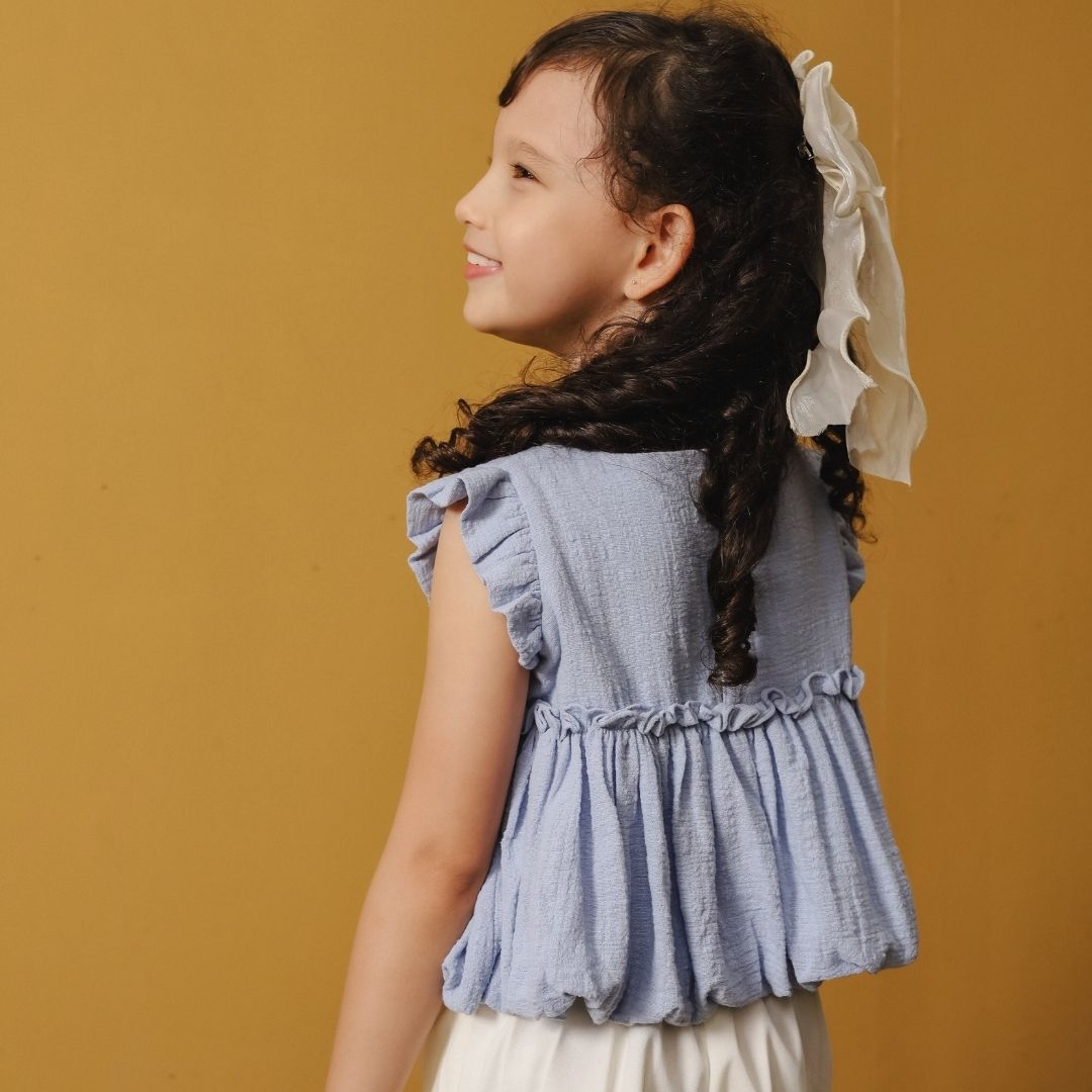 ZIEL KIDS - Kore Top Baju Anak Perempuan Atasan Cotton Premium