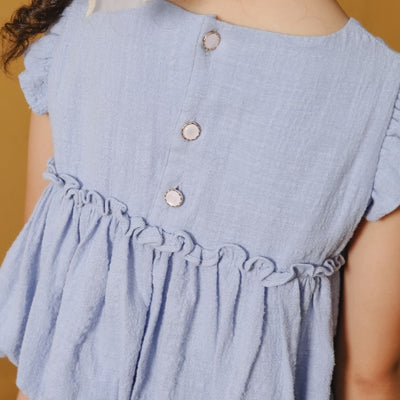 ZIEL KIDS - Kore Top Baju Anak Perempuan Atasan Cotton Premium