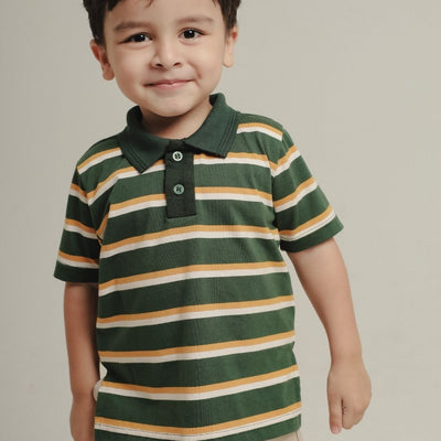ZIEL KIDS - Larry Top Baju Anak Laki-Laki Atasan Katun Combed Premium