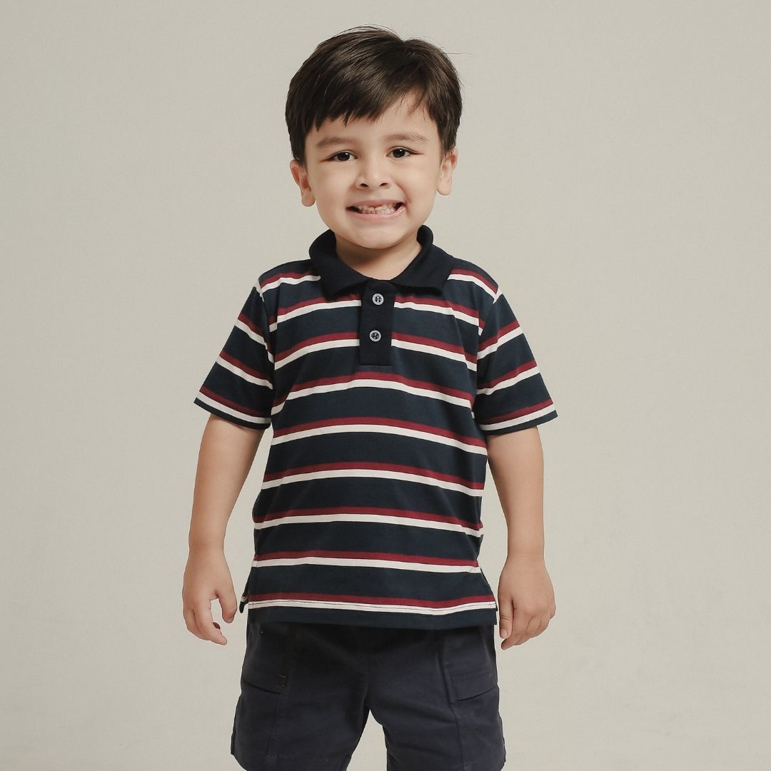 ZIEL KIDS - Larry Top Baju Anak Laki-Laki Atasan Katun Combed Premium