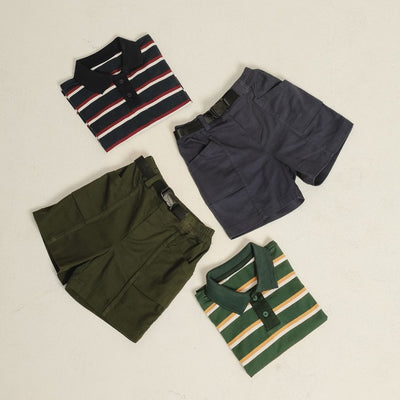 ZIEL KIDS - Larry Top Baju Anak Laki-Laki Atasan Katun Combed Premium