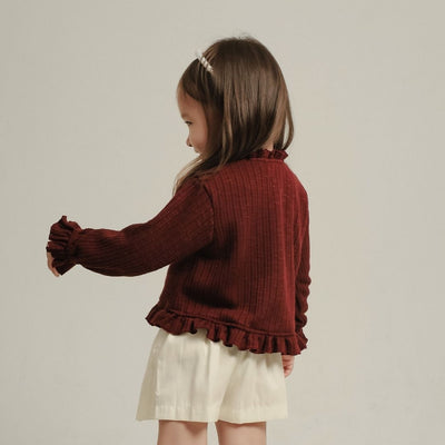 ZIEL KIDS - Litzy Top Baju Anak Perempuan Atasan Sweater Knit Premium