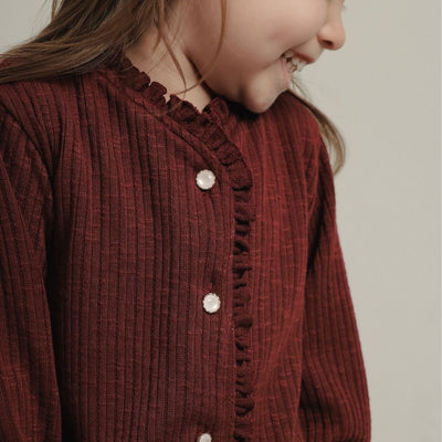 ZIEL KIDS - Litzy Top Baju Anak Perempuan Atasan Sweater Knit Premium