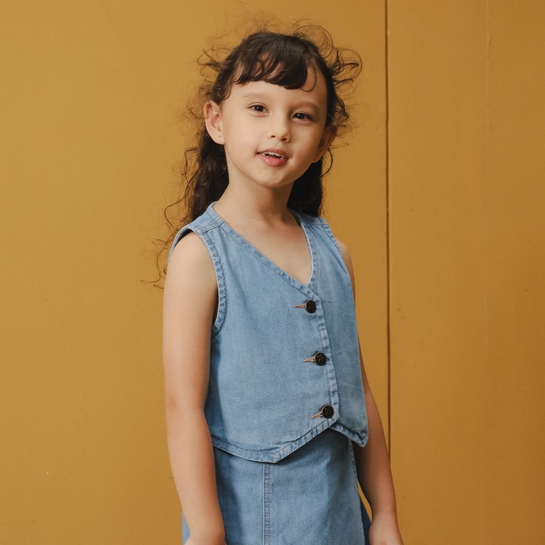 ZIEL KIDS - Miura Top Baju Anak Perempuan Atasan Premium