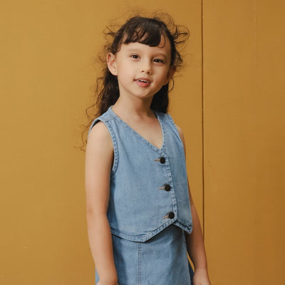 ZIEL KIDS - Miura Top Baju Anak Perempuan Atasan Premium
