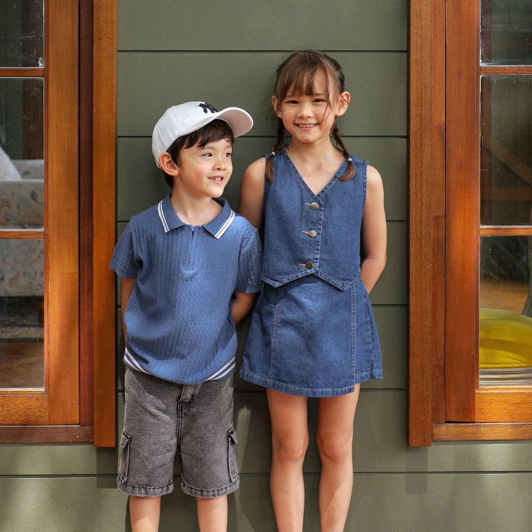 ZIEL KIDS - Miura Top Baju Anak Perempuan Atasan Premium