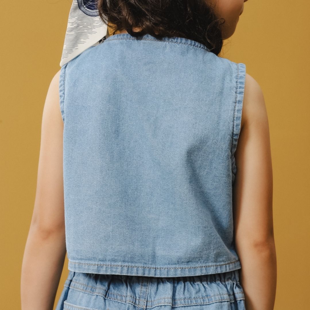 ZIEL KIDS - Miura Top Baju Anak Perempuan Atasan Premium