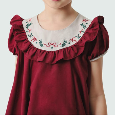 ZIEL KIDS - Polaris Dress Terusan Katun Premium Couple Mom & Girl