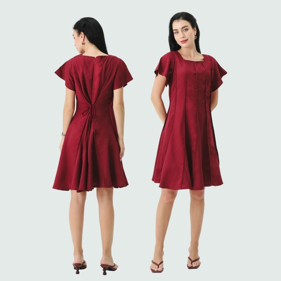 ZIEL KIDS - Polaris Dress Terusan Katun Premium Couple Mom & Girl