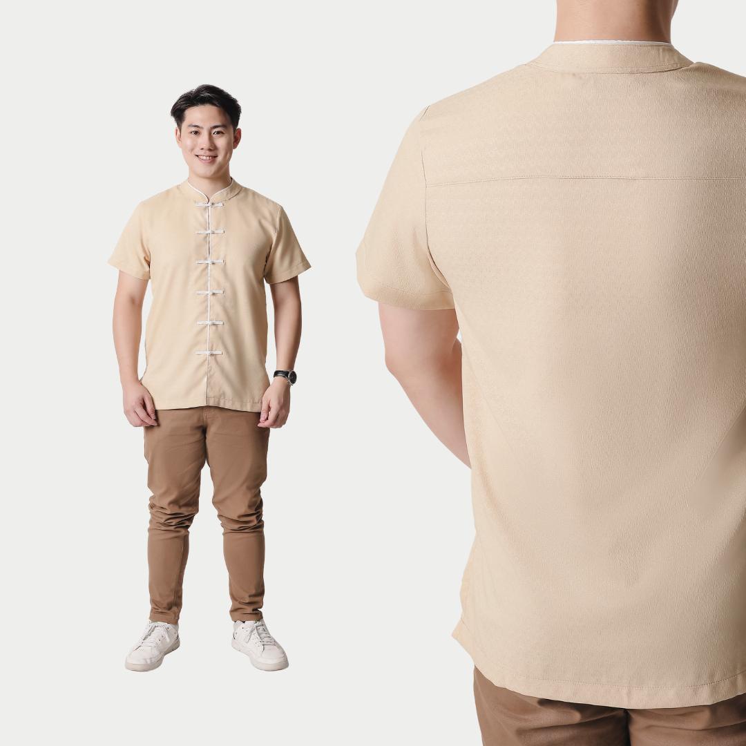 ⁠ZIEL KIDS - Renjun Cheongsam | CNY 2026 | Atasan Qipao Jacquard Premium | Couple Dad & Boy