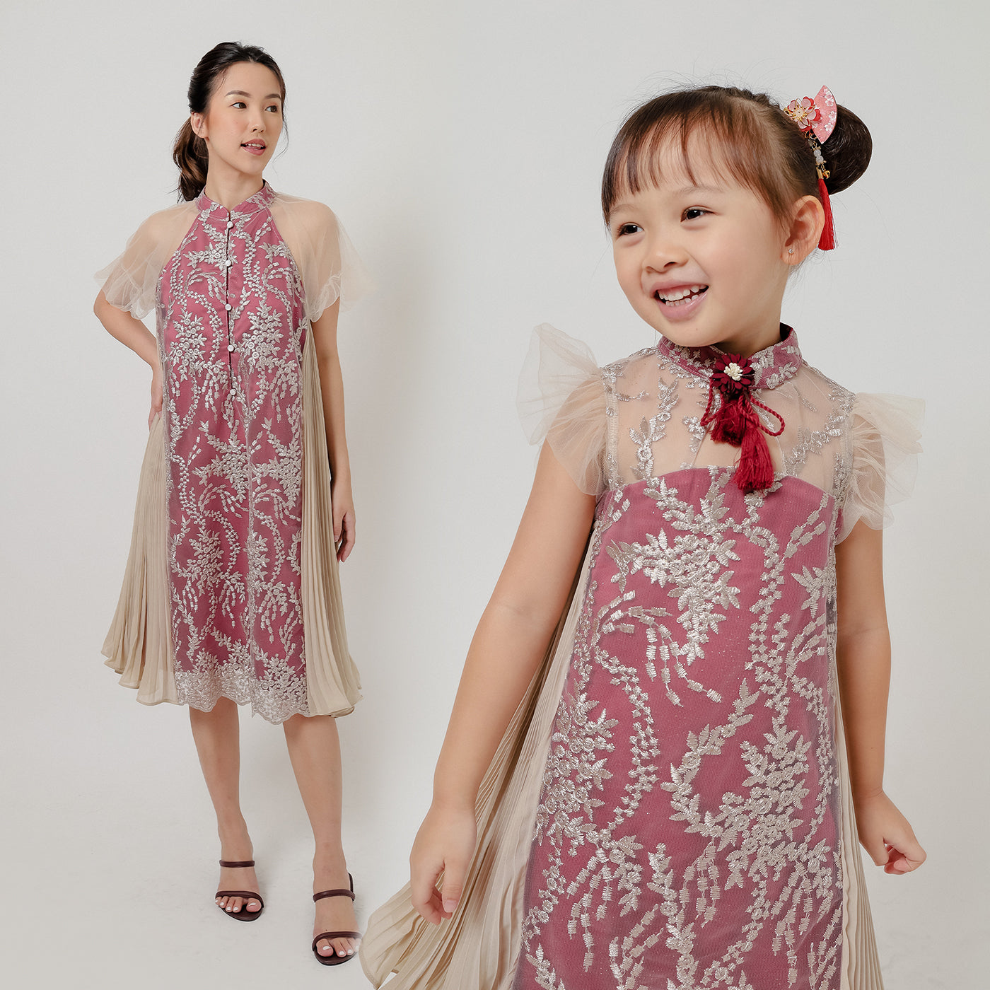 Shua Dress Mom & Girls - CNY 2024