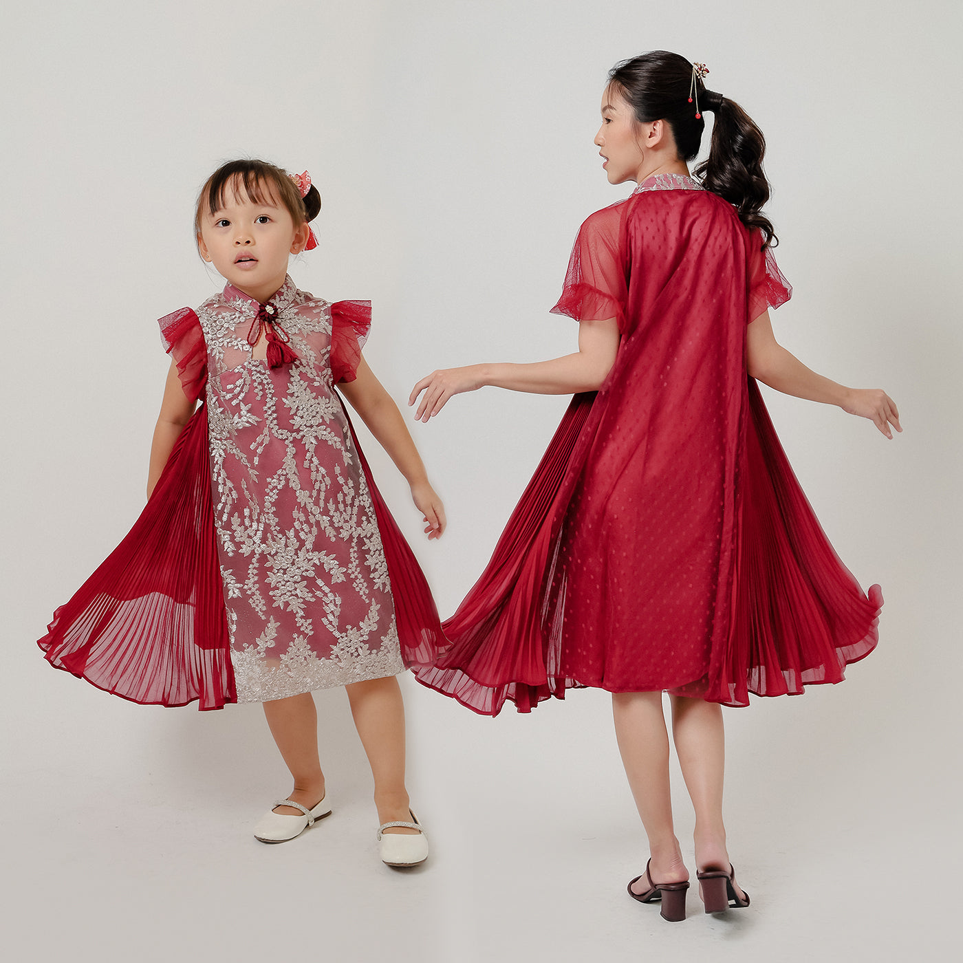 Shua Dress Mom & Girls - CNY