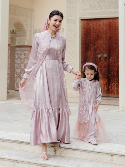 SAHARA DRESS MOM & GIRL - RAYA 2024