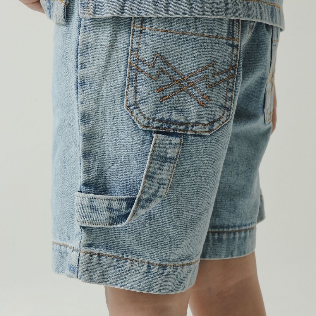 ZIEL x VERENA - Shinobu Pants Celana Anak Laki - Laki Denim Premium