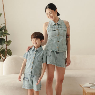 ZIEL x VERENA - Shinobu Pants Celana Anak Laki - Laki Denim Premium