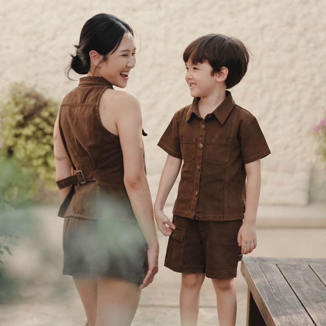 ZIEL x VERENA - Shinobu Pants Celana Anak Laki - Laki Denim Premium